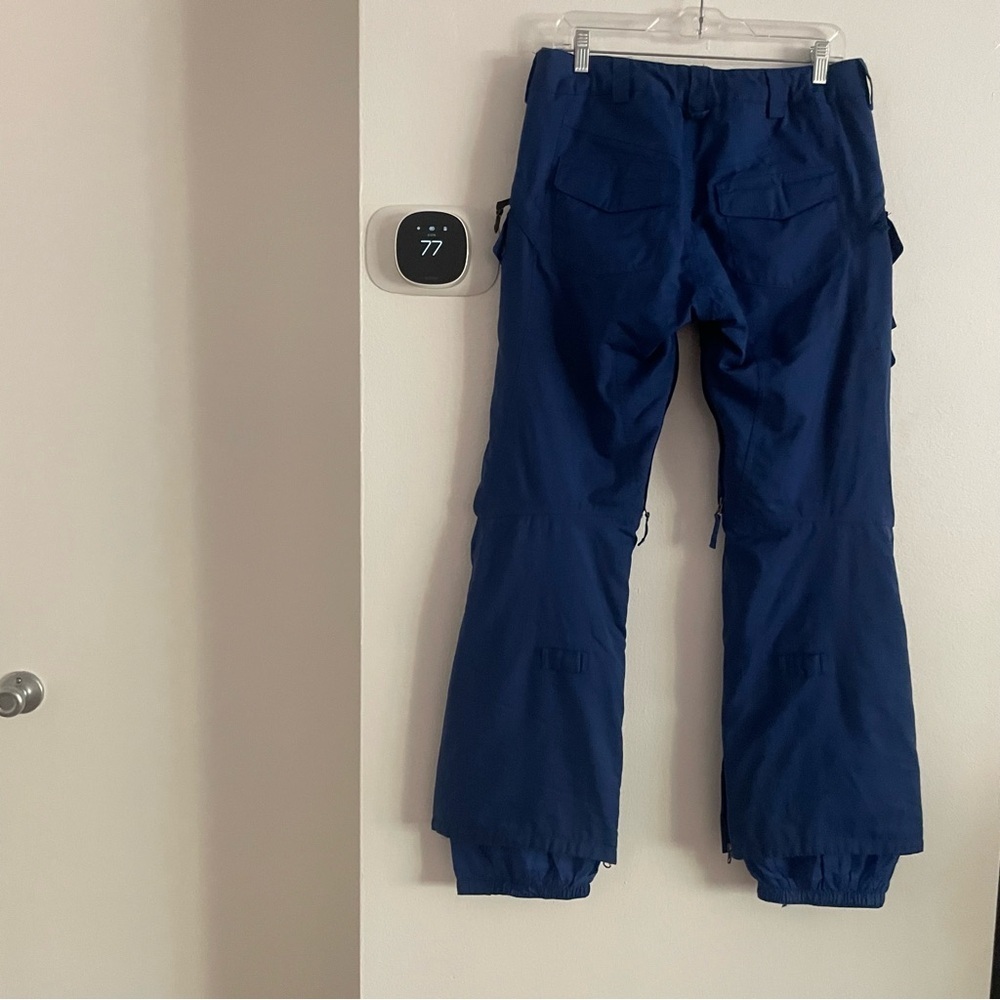 Burton Blue Snow Pants Size Small - Picture 1 of 8